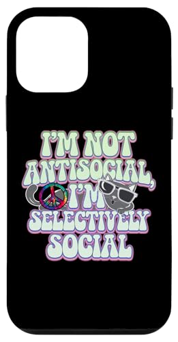 Lustiger Sarkasmus antisozialer Introvertierter Hülle für iPhone 12 mini von Süße und freche benutzerdefinierte Gibutiquen