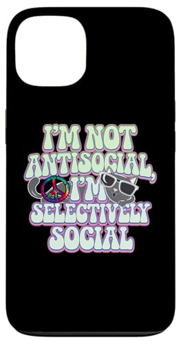 Lustiger Sarkasmus antisozialer Introvertierter Hülle für iPhone 13 von Süße und freche benutzerdefinierte Gibutiquen