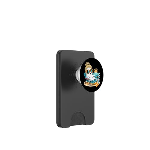Lustiges Geistermädchen zwischen Beach Halloween PopSockets PopWallet für MagSafe Lustiges Geistermädchen zwischen Beach Halloween PopSockets PopWallet für MagSafe von Süße und freche benutzerdefinierte Gibutiquen