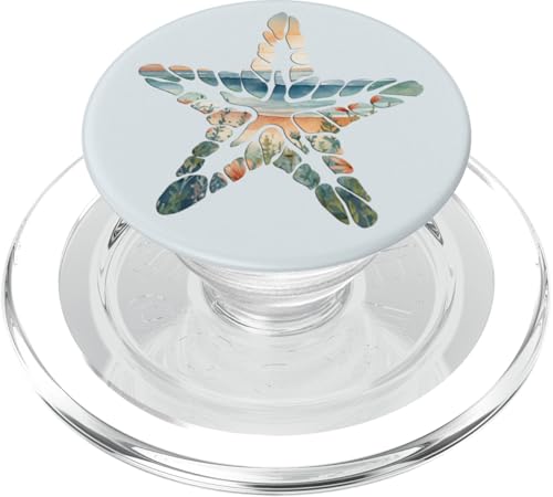 Ozeane Blumen natur ästhetische PopSockets PopGrip für MagSafe von Süße und freche benutzerdefinierte Gibutiquen