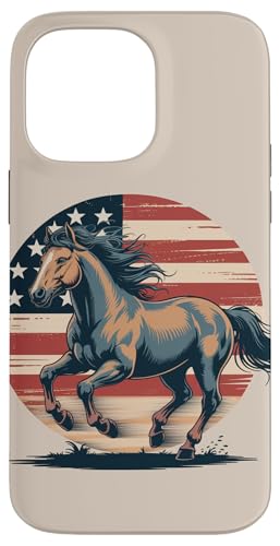 Patriotisches Pferd amerikanische Flagge Hülle für iPhone 14 Pro Max Patriotisches Pferd amerikanische Flagge Hülle für iPhone 14 Pro Max von Süße und freche benutzerdefinierte Gibutiquen
