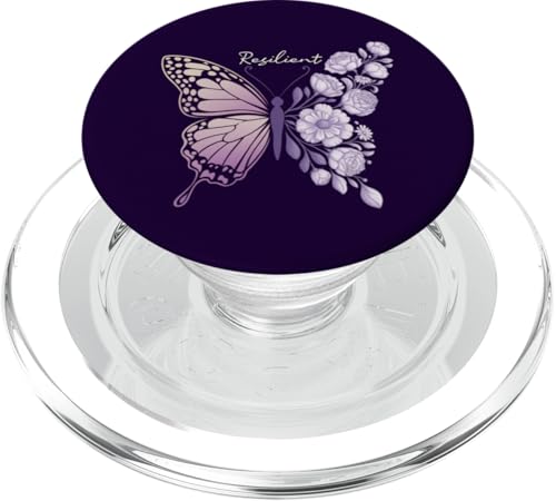 Schmetterlinge Inspirierende Lupusbewusstsein PopSockets PopGrip für MagSafe Schmetterlinge Inspirierende Lupusbewusstsein PopSockets PopGrip für MagSafe von Süße und freche benutzerdefinierte Gibutiquen