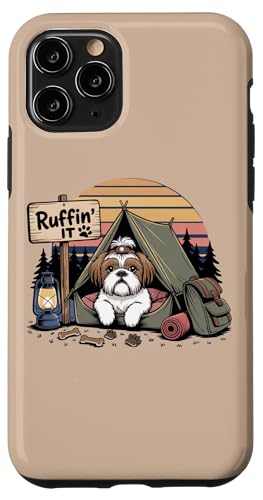 Shihtzu Hundcamping Hülle für iPhone 11 Pro Shihtzu Hundcamping Hülle für iPhone 11 Pro von Süße und freche benutzerdefinierte Gibutiquen