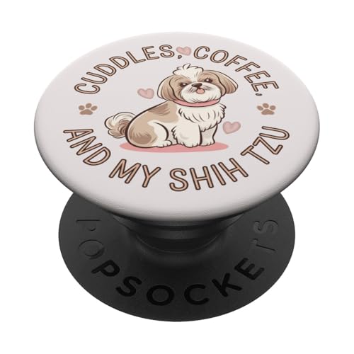 Shihtzu süße Mütter Muttertag PopSockets Klebender PopGrip von Süße und freche benutzerdefinierte Gibutiquen