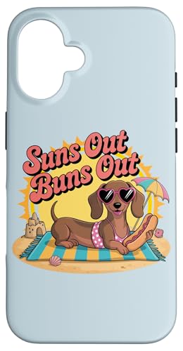 Sommerbrötchen aus Dachshund Hülle für iPhone 16 Sommerbrötchen aus Dachshund Hülle für iPhone 16 von Süße und freche benutzerdefinierte Gibutiquen