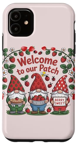 Sommergarten Erdbeer süße Gnomes Hülle für iPhone 11 Sommergarten Erdbeer süße Gnomes Hülle für iPhone 11 von Süße und freche benutzerdefinierte Gibutiquen