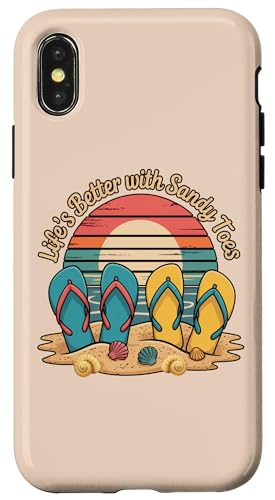 Sommergrafikdesign Meer Hülle für iPhone X/XS von Süße und freche benutzerdefinierte Gibutiquen