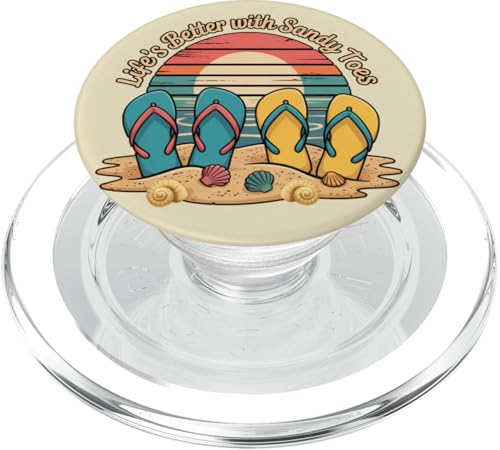 Sommergrafikdesign Meer PopSockets PopGrip für MagSafe Sommergrafikdesign Meer PopSockets PopGrip für MagSafe von Süße und freche benutzerdefinierte Gibutiquen
