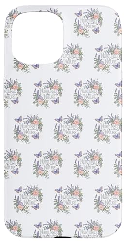 Wildblumengarten Garden Hülle für iPhone 15 von Süße und freche benutzerdefinierte Gibutiquen