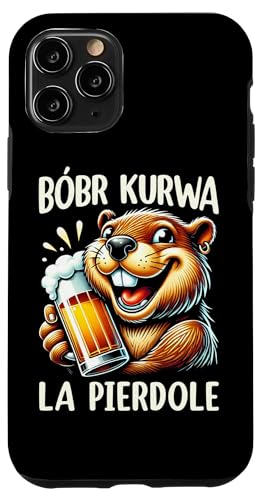 Bobr Kurwa Polnischer Biberliebhaber Biber Tierliebhaber Hülle für iPhone 11 Pro Bobr Kurwa Polnischer Biberliebhaber Biber Tierliebhaber Hülle für iPhone 11 Pro von Süßer Biber Polen Biberfan Biber Tierbesitzer