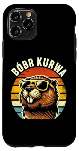 Bobr Kurwa Polnischer Biberliebhaber Biber Tierliebhaber Hülle für iPhone 11 Pro von Süßer Biber Polen Biberfan Biber Tierbesitzer