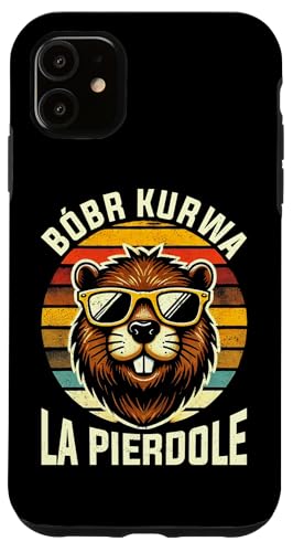 Bobr Kurwa Polnischer Biberliebhaber Biber Tierliebhaber Hülle für iPhone 11 Bobr Kurwa Polnischer Biberliebhaber Biber Tierliebhaber Hülle für iPhone 11 von Süßer Biber Polen Biberfan Biber Tierbesitzer