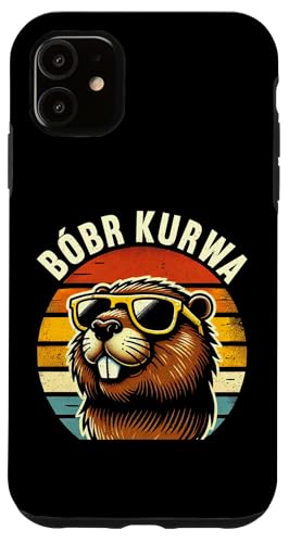 Bobr Kurwa Polnischer Biberliebhaber Biber Tierliebhaber Hülle für iPhone 11 Bobr Kurwa Polnischer Biberliebhaber Biber Tierliebhaber Hülle für iPhone 11 von Süßer Biber Polen Biberfan Biber Tierbesitzer
