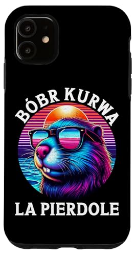 Bobr Kurwa Polnischer Biberliebhaber Biber Tierliebhaber Hülle für iPhone 11 Bobr Kurwa Polnischer Biberliebhaber Biber Tierliebhaber Hülle für iPhone 11 von Süßer Biber Polen Biberfan Biber Tierbesitzer