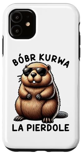 Bobr Kurwa Polnischer Biberliebhaber Biber Tierliebhaber Hülle für iPhone 11 Bobr Kurwa Polnischer Biberliebhaber Biber Tierliebhaber Hülle für iPhone 11 von Süßer Biber Polen Biberfan Biber Tierbesitzer