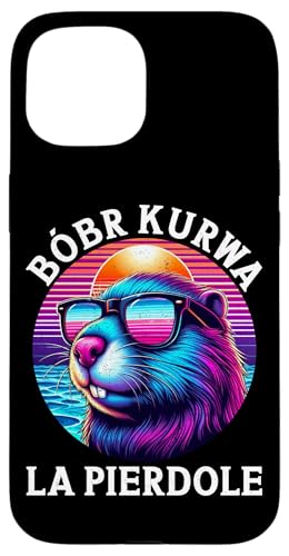 Bobr Kurwa Polnischer Biberliebhaber Biber Tierliebhaber Hülle für iPhone 15 Bobr Kurwa Polnischer Biberliebhaber Biber Tierliebhaber Hülle für iPhone 15 von Süßer Biber Polen Biberfan Biber Tierbesitzer
