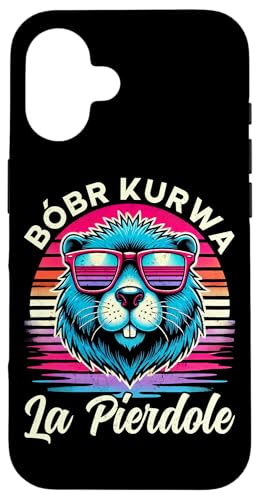 Bobr Kurwa Polnischer Biberliebhaber Biber Tierliebhaber Hülle für iPhone 16 Bobr Kurwa Polnischer Biberliebhaber Biber Tierliebhaber Hülle für iPhone 16 von Süßer Biber Polen Biberfan Biber Tierbesitzer