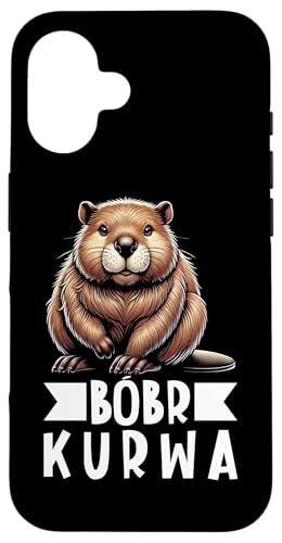 Bobr Kurwa Polnischer Biberliebhaber Biber Tierliebhaber Hülle für iPhone 16 Bobr Kurwa Polnischer Biberliebhaber Biber Tierliebhaber Hülle für iPhone 16 von Süßer Biber Polen Biberfan Biber Tierbesitzer