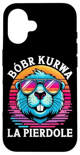 Bobr Kurwa Polnischer Biberliebhaber Biber Tierliebhaber Hülle für iPhone 16 Bobr Kurwa Polnischer Biberliebhaber Biber Tierliebhaber Hülle für iPhone 16 von Süßer Biber Polen Biberfan Biber Tierbesitzer