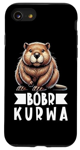 Bobr Kurwa Polnischer Biberliebhaber Biber Tierliebhaber Hülle für iPhone SE (2020) / 7 / 8 von Süßer Biber Polen Biberfan Biber Tierbesitzer