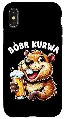 Bobr Kurwa Polnischer Biberliebhaber Biber Tierliebhaber Hülle für iPhone X/XS Bobr Kurwa Polnischer Biberliebhaber Biber Tierliebhaber Hülle für iPhone X/XS von Süßer Biber Polen Biberfan Biber Tierbesitzer