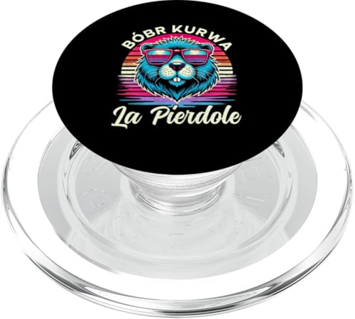 Bobr Kurwa Polnischer Biberliebhaber Biber Tierliebhaber PopSockets PopGrip für MagSafe Bobr Kurwa Polnischer Biberliebhaber Biber Tierliebhaber PopSockets PopGrip für MagSafe von Süßer Biber Polen Biberfan Biber Tierbesitzer