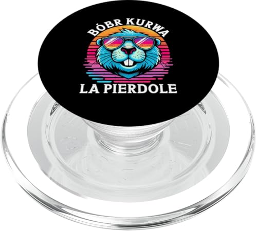 Bobr Kurwa Polnischer Biberliebhaber Biber Tierliebhaber PopSockets PopGrip für MagSafe Bobr Kurwa Polnischer Biberliebhaber Biber Tierliebhaber PopSockets PopGrip für MagSafe von Süßer Biber Polen Biberfan Biber Tierbesitzer