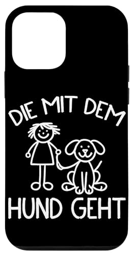 Die Mit Dem Hund Chillt Hundebesitzer Hundeliebhaber Lustige Hülle für iPhone 12 mini von Süßer Sarkasmus Welpenliebhaber Hundebesitzer