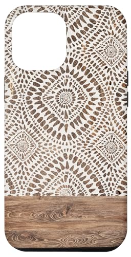 Hülle für iPhone 12 Pro Max Rustikales Boho-Ethno-Muster, minimalistisches Beige-Design Hülle für iPhone 12 Pro Max Rustikales Boho-Ethno-Muster, minimalistisches Beige-Design von SugarLoaf Graphics