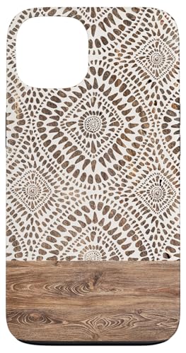 Hülle für iPhone 13 Rustikales Boho-Ethno-Muster, minimalistisches Beige-Design Hülle für iPhone 13 Rustikales Boho-Ethno-Muster, minimalistisches Beige-Design von SugarLoaf Graphics
