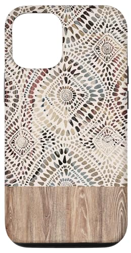Hülle für iPhone 15 Boho Vintage Stammesmuster Beige abstraktes ethnisches Hülle für iPhone 15 Boho Vintage Stammesmuster Beige abstraktes ethnisches von SugarLoaf Graphics