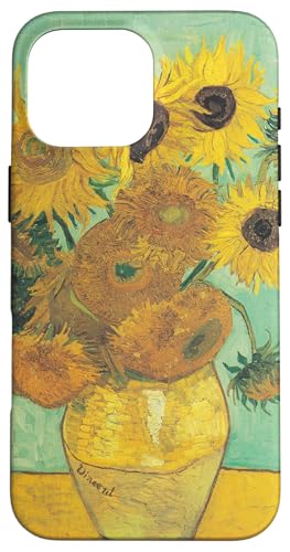 Hülle für iPhone 16 Pro Max Van Gogh Sonnenblumen inspirierten impressionistische Hülle für iPhone 16 Pro Max Van Gogh Sonnenblumen inspirierten impressionistische von SugarLoaf Graphics