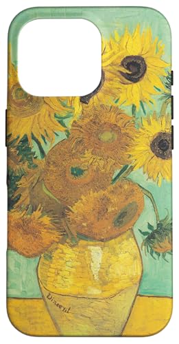 Hülle für iPhone 16 Pro Van Gogh Sonnenblumen inspirierten impressionistische Hülle für iPhone 16 Pro Van Gogh Sonnenblumen inspirierten impressionistische von SugarLoaf Graphics