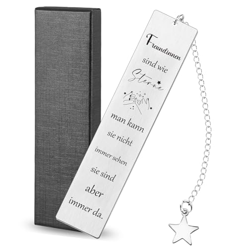 Sugeru Metall Lesezeichen,Lesezeichen Personalisiert,Inspirierendes Lesezeichen Dankeschön Bookmark mit Anhänger,Glücksbringer,für Frauen Freunde Weihnachtsgeschenke Geburtstagsgeschenk (Freunde) von Sugeru