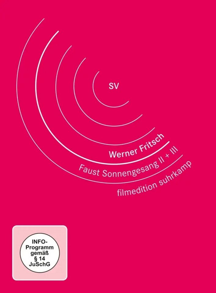 Suhrkamp Verlag DVD Faust Sonnengesang II + III Suhrkamp Verlag DVD Faust Sonnengesang II + III von Suhrkamp Verlag