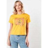 Suicide Squad Harley Quinn Women's Cropped T-Shirt - Mustard - M von Original Hero