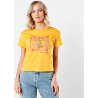 Suicide Squad Harley Quinn Women's Cropped T-Shirt - Mustard - XL von Suicide Squad 2021 Film