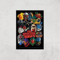 Suicide Squad Poster Giclee Art Print - A3 - Print Only von Suicide Squad 2021 Film