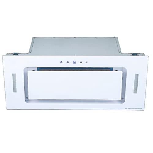 Dunstabzugshaube Kassette, Glas, 1 Motor mit 230 W, Energieklasse A, Bedienfeld mit Touchscreen und digitalem Bedienfeld, Oberfläche aus weißem Hartglas. Dunstabzugshaube Kassette, Glas, 1 Motor mit 230 W, Energieklasse A, Bedienfeld mit Touchscreen und digitalem Bedienfeld, Oberfläche aus weißem Hartglas. von Suinga