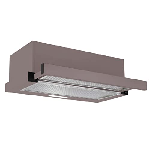 Dunstabzugshaube mit brauner Front, 65 W Motor, Energieeffizienzklasse C, 3 Leistungsstufen, 2 abnehmbare Aluminiumfilter. Dunstabzugshaube mit brauner Front, 65 W Motor, Energieeffizienzklasse C, 3 Leistungsstufen, 2 abnehmbare Aluminiumfilter. von Suinga