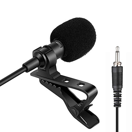 Sujeetec Lavalier Mikrofon Ansteckmikrofon Kompatibel mit Wireless Transmitter - Unidirektionales Kondensatormikrofon - 3,5 mm Schraubverschluss Sujeetec Lavalier Mikrofon Ansteckmikrofon Kompatibel mit Wireless Transmitter - Unidirektionales Kondensatormikrofon - 3,5 mm Schraubverschluss von Sujeetec
