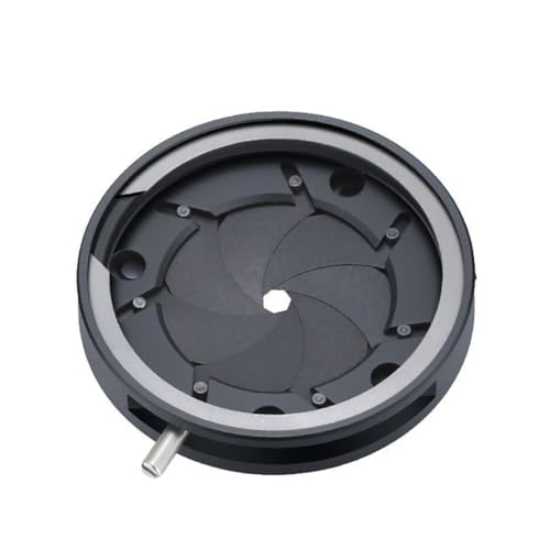 Sujurio 1,5-18,7 mm Manuell Einstellbarer Mechanischer Irisblende-Irisblende für Digitalkamera-Mikroskop Iris SK18,7 von Sujurio