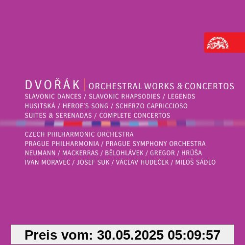 Orchesterwerke+Konzerte von Suk