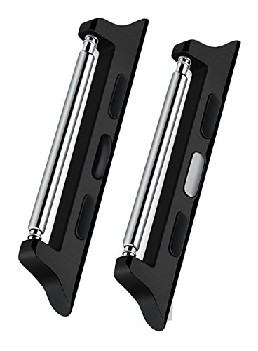 Sulla Connector kompatibel mit Apple Iwatch Series 4, 5, 6, 7, 8 Schwarz 38mm Sulla Connector kompatibel mit Apple Iwatch Series 4, 5, 6, 7, 8 Schwarz 38mm von Sulla