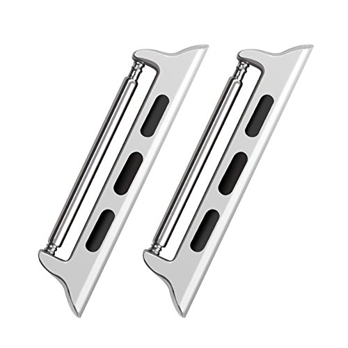 Sulla Connector kompatibel mit Apple Iwatch Series 4, 5, 6, 7, 8 Silver 38mm Sulla Connector kompatibel mit Apple Iwatch Series 4, 5, 6, 7, 8 Silver 38mm von Sulla