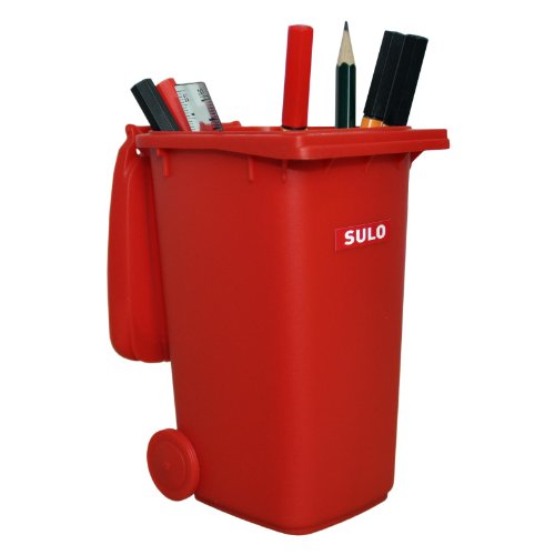 Mini-Müllbehälter 240l - große Ausführung rot von Sulo