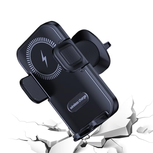 Auto-Ladehalterung - Autohalterung Mit Induktiver Aufladung,15W Schnelle Automatische Klemmhalterung Für Wohnmobile, Reisen, Pendeln & Alltagsfahrten Auto-Ladehalterung - Autohalterung Mit Induktiver Aufladung,15W Schnelle Automatische Klemmhalterung Für Wohnmobile, Reisen, Pendeln & Alltagsfahrten von Sulxyi