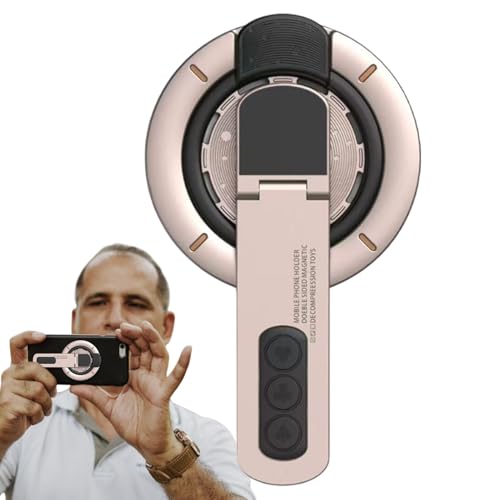 Magnetischer Ringhalter | Verstellbarer Handyhalter,Portativer 360 Grad Drehbarer Starker Zwei-Seiten-Ständer Für Fitness Auto Schreibtisch Reise Wand Streaming Magnetischer Ringhalter | Verstellbarer Handyhalter,Portativer 360 Grad Drehbarer Starker Zwei-Seiten-Ständer Für Fitness Auto Schreibtisch Reise Wand Streaming von Sulxyi