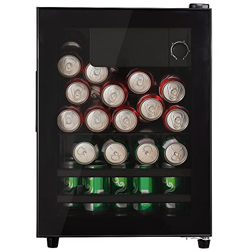 Sulypo Kühlschrank klein, minikühlschrank kleiner getränkekühlschrank für Büros Wohnung und Schlafsäle 55L von Sulypo
