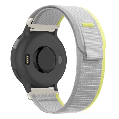 SumRioo 20 mm Armband für Garmin Vivoactive 5/Vivoactive 3/3 Music/Venu/Venu 2 Plus/Venu Sq/Venu Sq 2, Nylon Uhrenarmband für Garmin Forerunner 55/165/165 Music/245/245 Music/645/645 Music, Gelb SumRioo 20 mm Armband für Garmin Vivoactive 5/Vivoactive 3/3 Music/Venu/Venu 2 Plus/Venu Sq/Venu Sq 2, Nylon Uhrenarmband für Garmin Forerunner 55/165/165 Music/245/245 Music/645/645 Music, Gelb von SumRioo